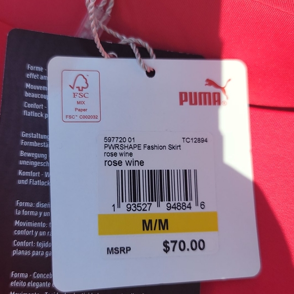 COPY - Puma Golf Skirt - Picture 2 of 3